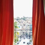 Castle View Superior 7 Castle View Superior Καβάλα – ανοιχτός χώρος σαλονιού με θέα στο κάστρο