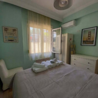 Harmony Apartment 5 Υπνοδωμάτιο με κλιματισμό και παράθυρο στο Harmony Apartment, Καλαμίτσα.