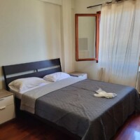 Οld Τown with sea view 9 Υπνοδωμάτιο με διπλό κρεβάτι σε διαμέρισμα στην Παλιά Πόλη Καβάλας